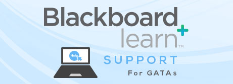 Blackboard Support for GAs and TAs