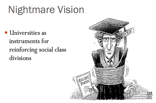 John Isbister - Threatening Future of Who PowerPoint slide