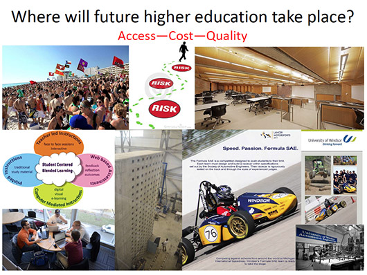 Mehrdad Saif - Promising Future of Who PowerPoint slide