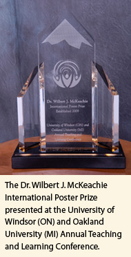 The Dr. Wilbert J. McKeachie International Poster Prize